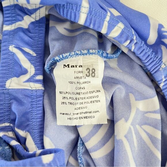 Vintage Seashell Print Tankini Swim Top - Picture 7 of 7